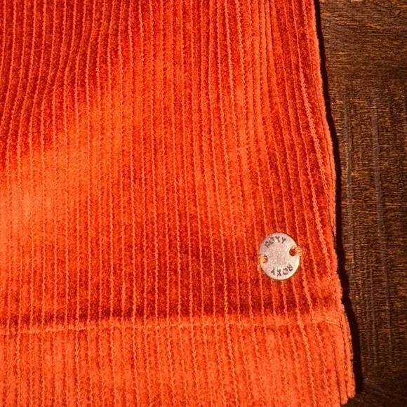 NWT Roxy Rust Corduroy Mini Skirt Size XS - Picture 4 of 7